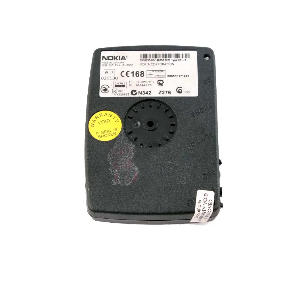 Nokia Bluetooth Hands-free Mobile Phone Module 1 to with Part number 020138 HF-5 Nokia Bluetooth Hands-free Mobile Phone Module 1 - SKU 020138 HF-5-1 - Part number 020138 HF-5