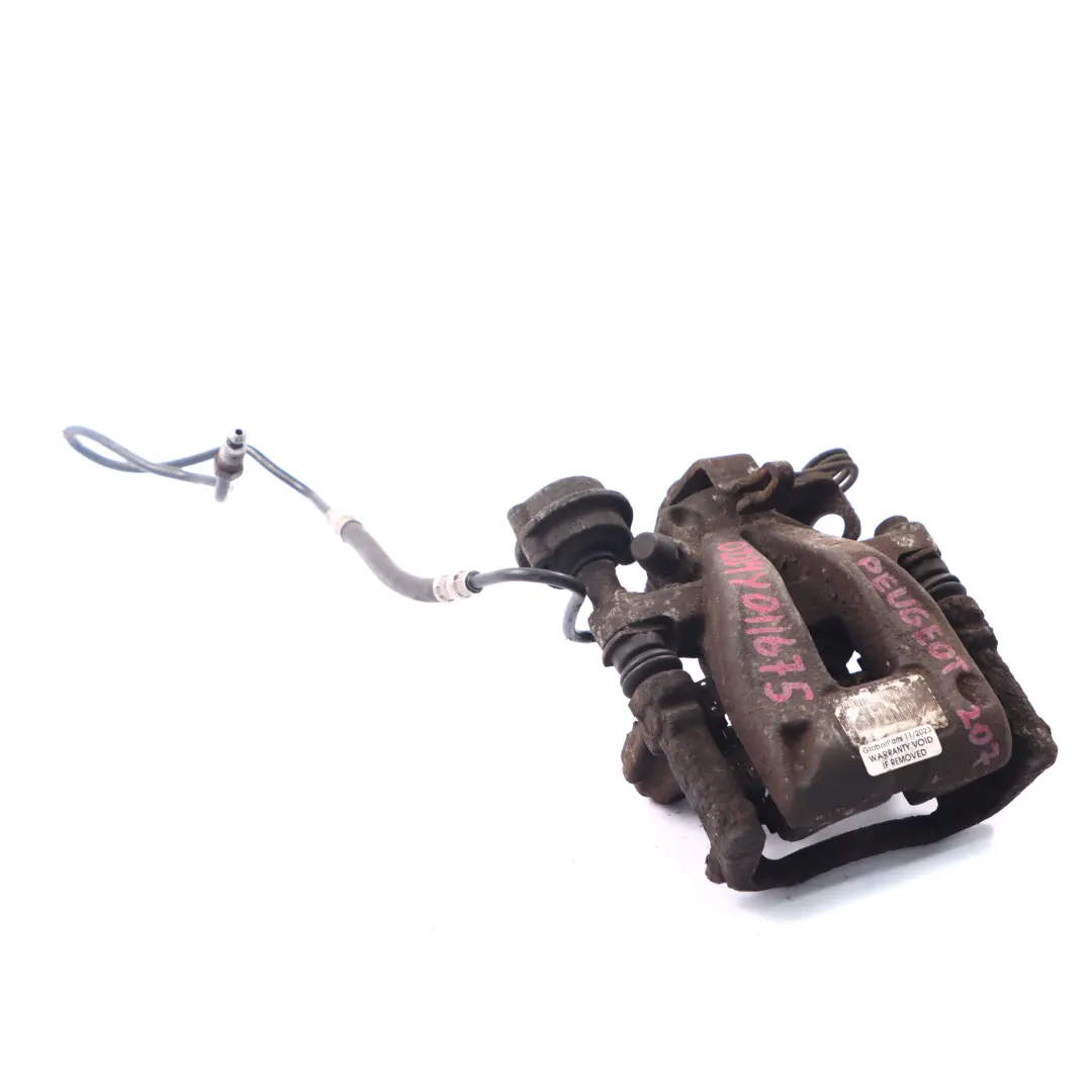 Pinza freno posteriore sinistra Unità freno ruota per Peugeot 207 con numero di parte 0204Y011675 Peugeot 207 Pinza freno posteriore sinistra Unità freno ruota - SKU 0204Y011675 - Numero di parte 0204Y011675