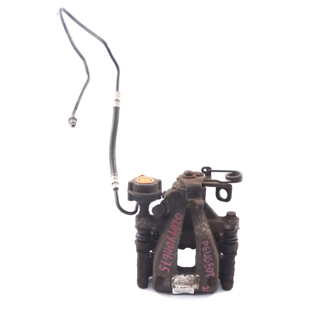 Bremssattel hinten links Radbremse Einheit für Peugeot 207 mit Teilenummer 0204Y011675 Peugeot 207 Bremssattel hinten links Radbremse Einheit - SKU 0204Y011675 - Teilenummer 0204Y011675