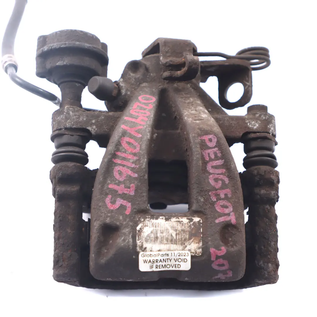 Pinza freno posteriore sinistra Unità freno ruota per Peugeot 207 con numero di parte 0204Y011675 Peugeot 207 Pinza freno posteriore sinistra Unità freno ruota - SKU 0204Y011675 - Numero di parte 0204Y011675