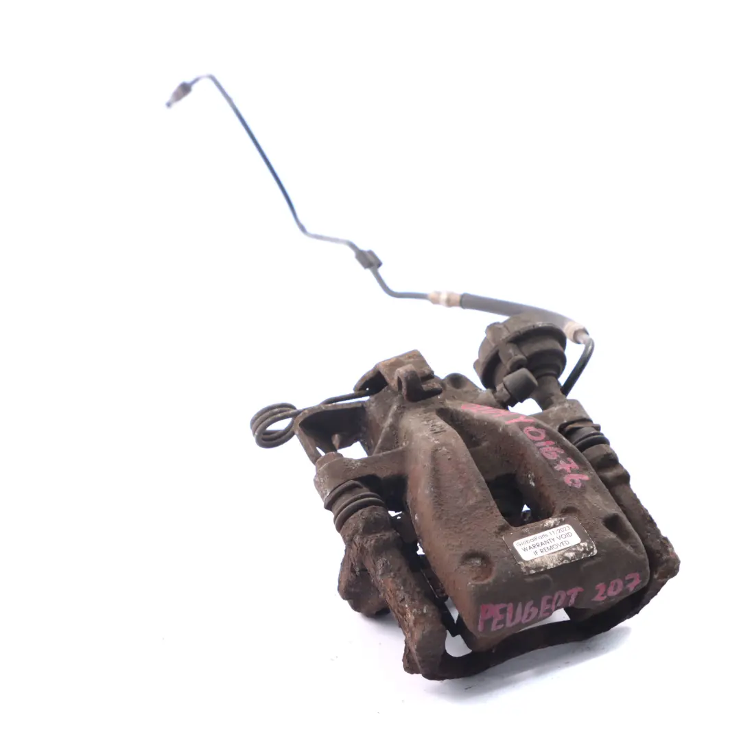 Etrier de frein arrière droite Unité de frein de roue pour Peugeot 207 à propos du numéro de pièce 0204Y011676 Peugeot 207 Etrier de frein arrière droite Unité de frein de roue - SKU 0204Y011676 - Numéro de pièce 0204Y011676