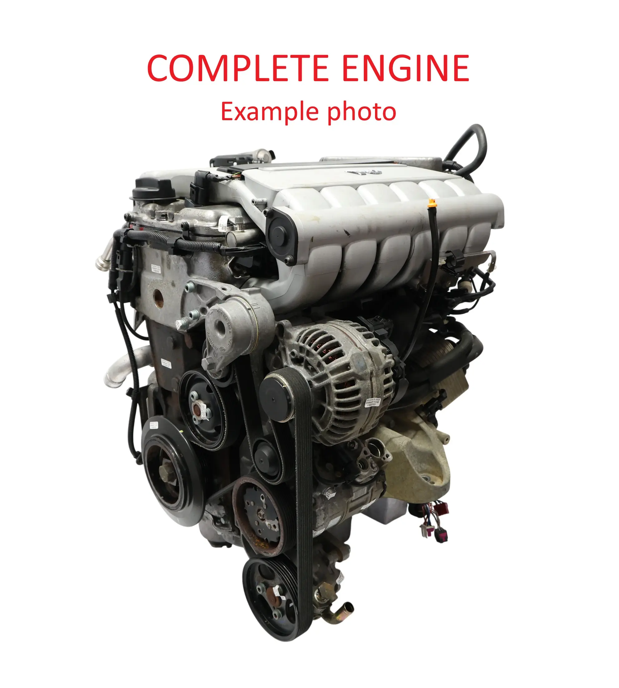 VW Volkswagen Touareg 7L Bare Engine BMV 3.2 V6 with 99k miles, WARRANTY