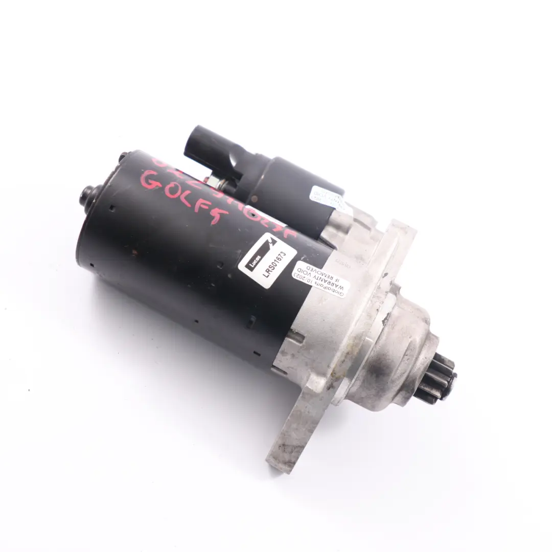 Motorino di avviamento per VW Volkswagen Golf V TDI Diesel con numero di parte 022911023F VW Volkswagen Golf V TDI Diesel Motorino di avviamento - SKU 022911023F - Numero di parte 022911023F