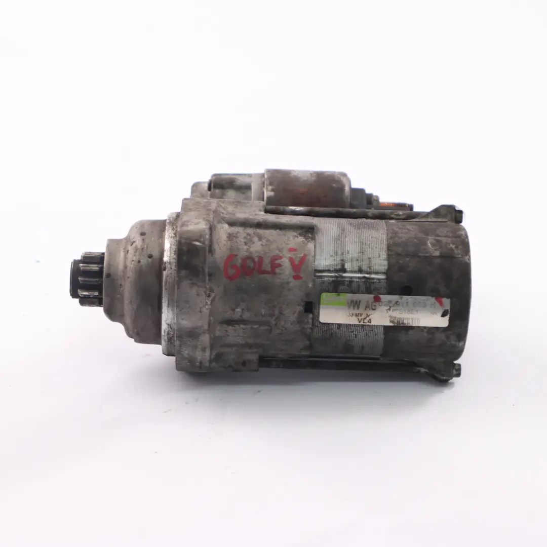 Starter Motor für Volkswagen VW Golf V 1.9 TDI Diesel Motor mit Teilenummer 022911023H Volkswagen VW Golf V 1.9 TDI Diesel Motor Starter Motor - SKU 022911023H - Teilenummer 022911023H