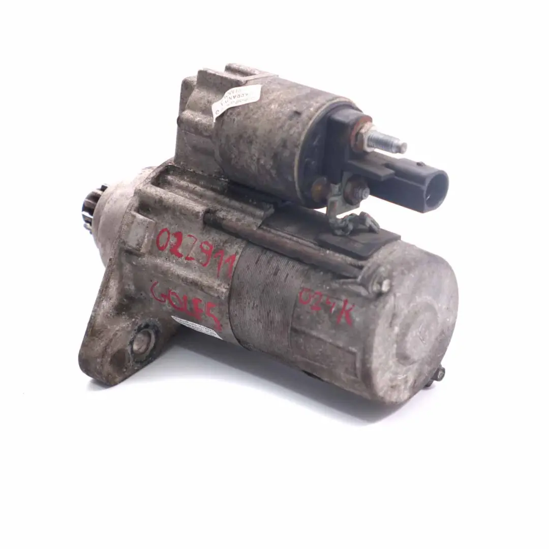 Volkswagen VW Golf V 1.6 TDI Diesel Engine Starter Motor - SKU 022911024K - Part number 022911024K