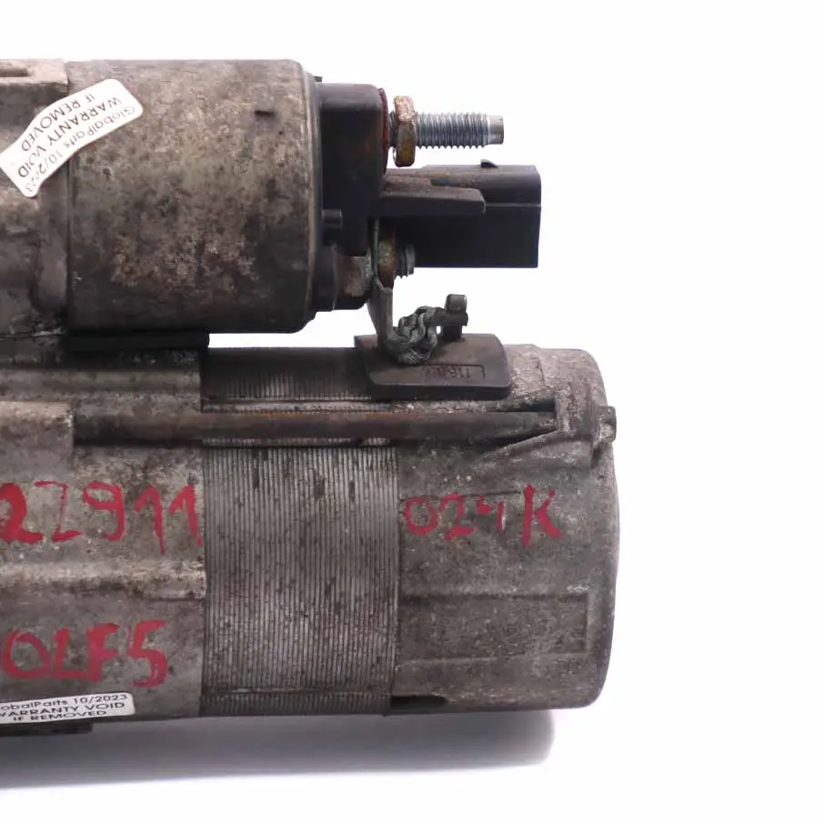 Volkswagen VW Golf V 1.6 TDI Diesel Engine Starter Motor - SKU 022911024K - Part number 022911024K