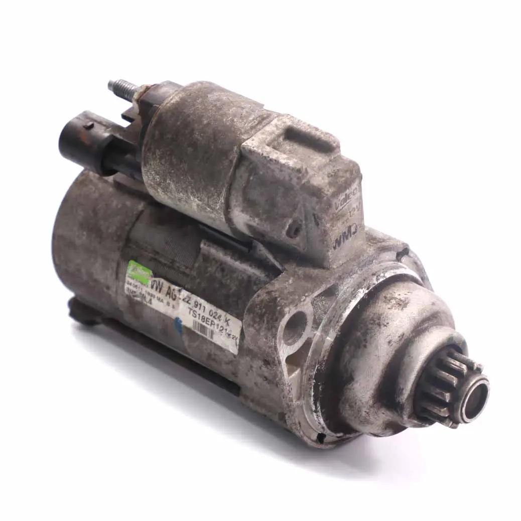 Volkswagen VW Golf V 1.6 TDI Diesel Engine Starter Motor - SKU 022911024K - Part number 022911024K