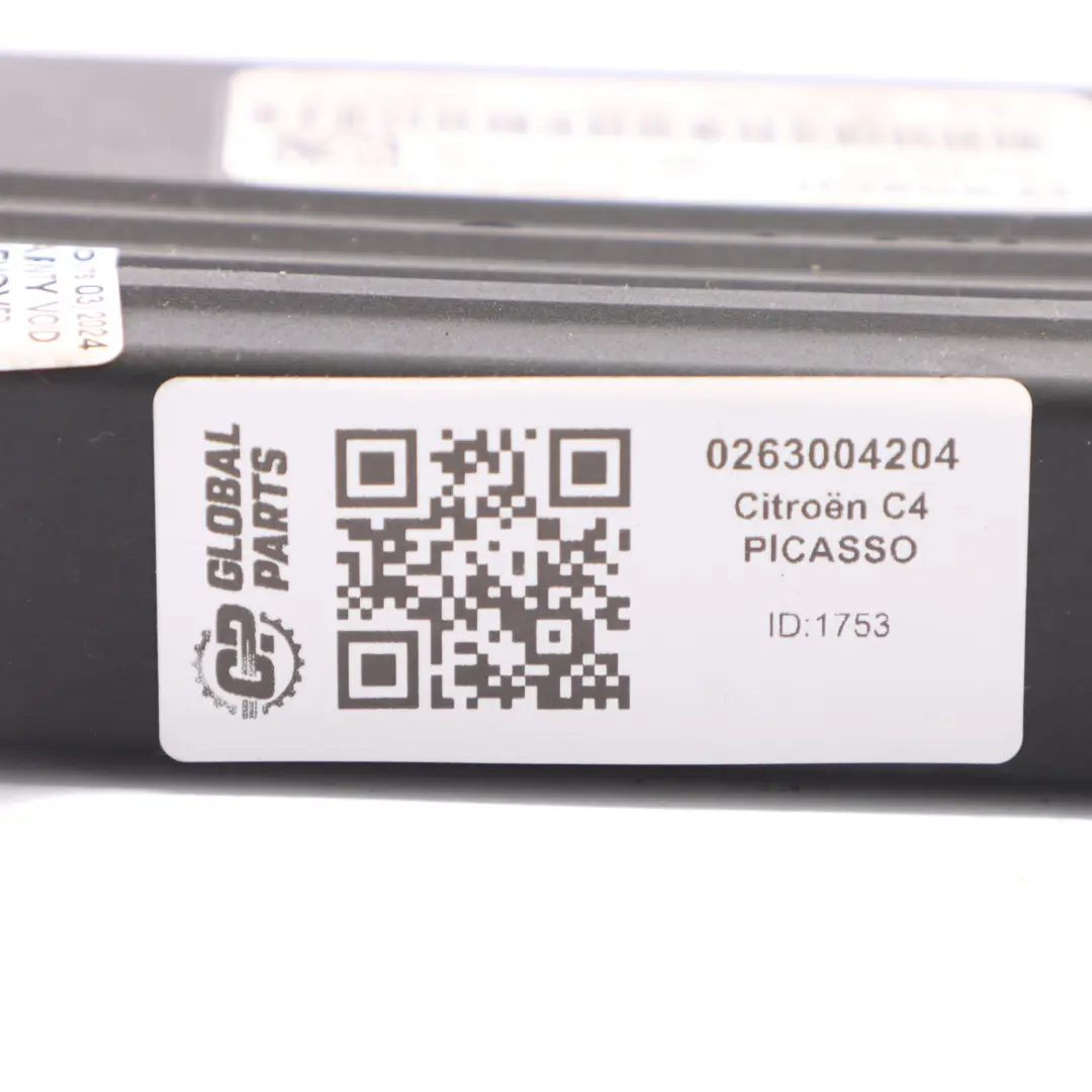 Module PDC Citroen C4 Berlingo Peugeot de l'aide au stationnement pour à propos du numéro de pièce 0263004204 Module PDC Citroen C4 Berlingo Peugeot de l'aide au stationnement - SKU 0263004204 - Numéro de pièce 0263004204