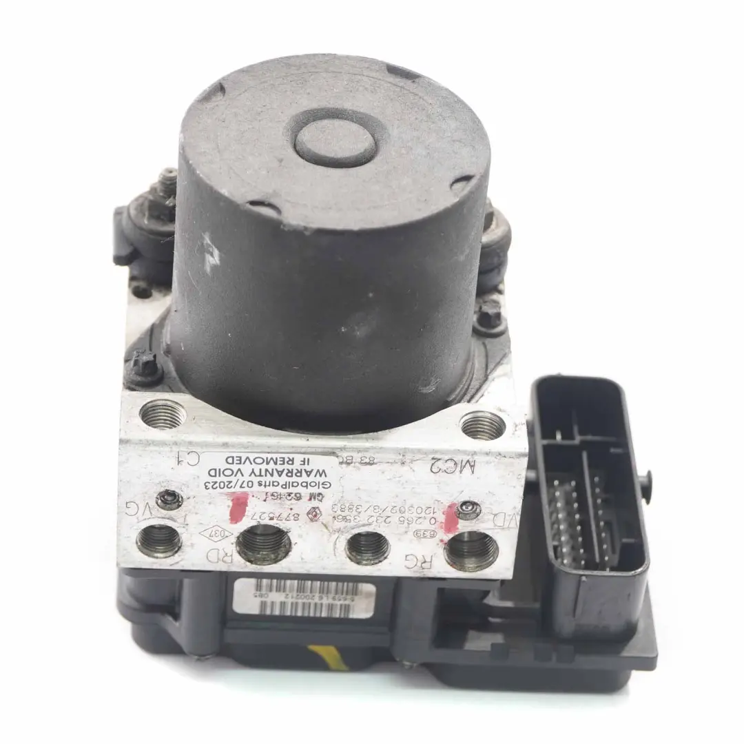  Pompe de freinage ABS Renault Trafic II DSC Module de pompe unité - SKU 0265232356 - Numéro de pièce 0265232356