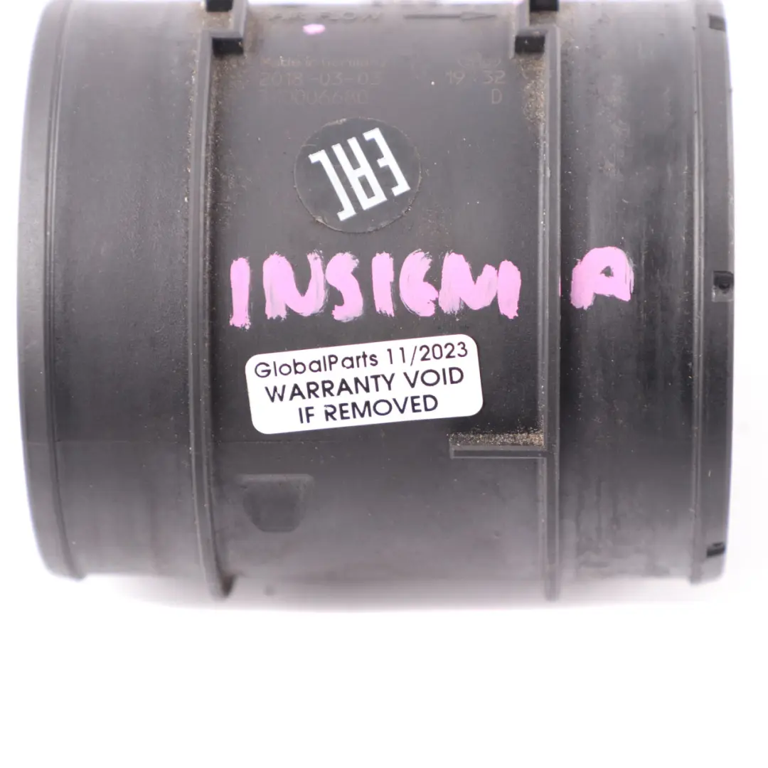 Flow Mass Meter Sensor Unit to Vauxhall Astra J Insignia A 2.0 CDTi Air with Part number 0280218427 Vauxhall Astra J Insignia A 2.0 CDTi Air Flow Mass Meter Sensor Unit - SKU 0280218427 - Part number 0280218427