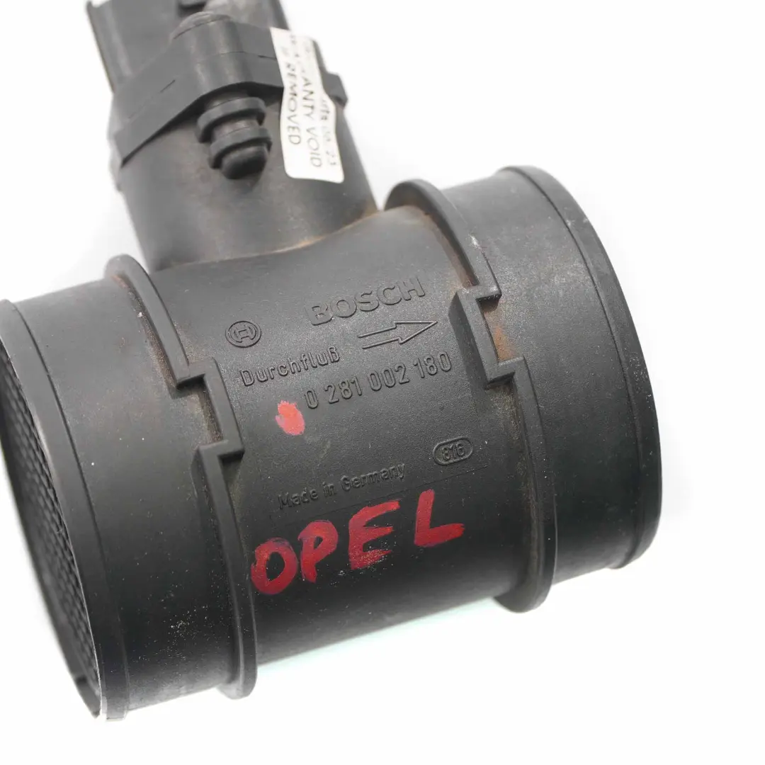Vauxhall Opel Astra G MK4 Sensore misuratore massa flusso d'aria 0 - SKU 281002180 - Numero di parte 0281002180