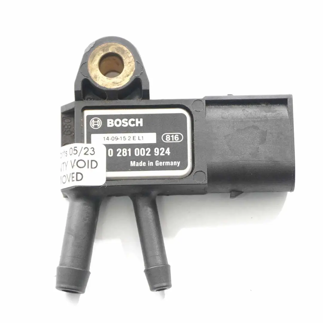 Mercedes W204 W212 W906 Sensor de presión de escape diesel DPF - SKU 0281002924 - Número de pieza 0281002924