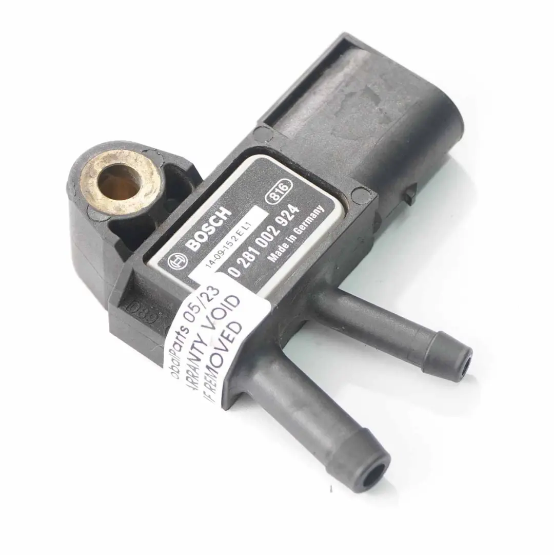 Exhaust Pressure Sensor DPF to Mercedes W204 W212 W906 Diesel with Part number 0281002924 Mercedes W204 W212 W906 Diesel Exhaust Pressure Sensor DPF - SKU 0281002924 - Part number 0281002924