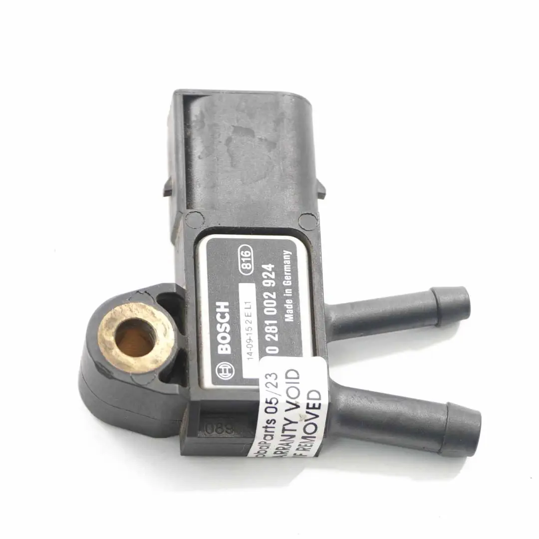 Sensore pressione gas di scarico DPF per Mercedes W204 W212 W906 con numero di parte 0281002924 Mercedes W204 W212 W906 Sensore pressione gas di scarico DPF - SKU 0281002924 - Numero di parte 0281002924