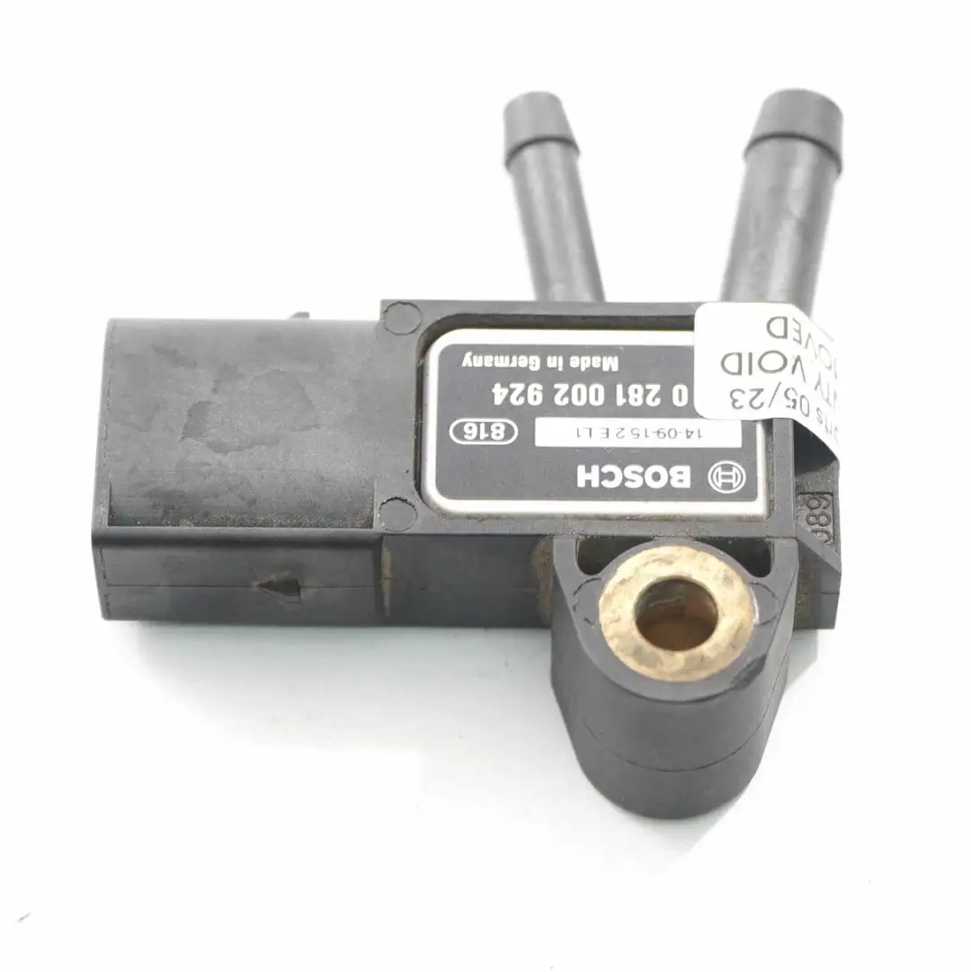 Mercedes W204 W212 W906 Czujnik Ciśnienia Spalin - SKU 0281002924 - Numer Części 0281002924
