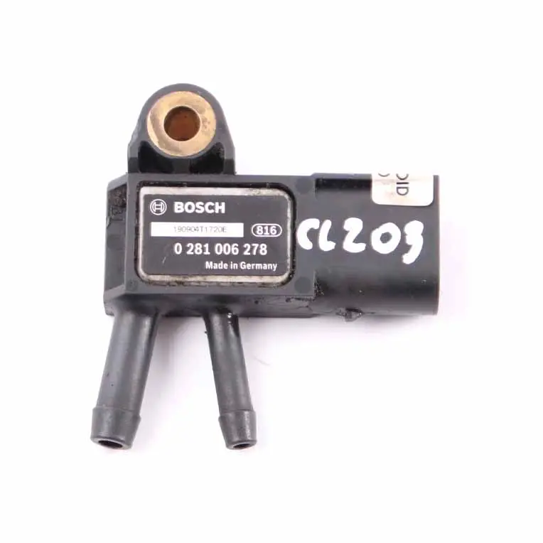 Capteur de pression d'échappement pour Mercedes CL203 à propos du numéro de pièce 0281006278 Mercedes CL203 Capteur de pression d'échappement - SKU 0281006278 - Numéro de pièce 0281006278