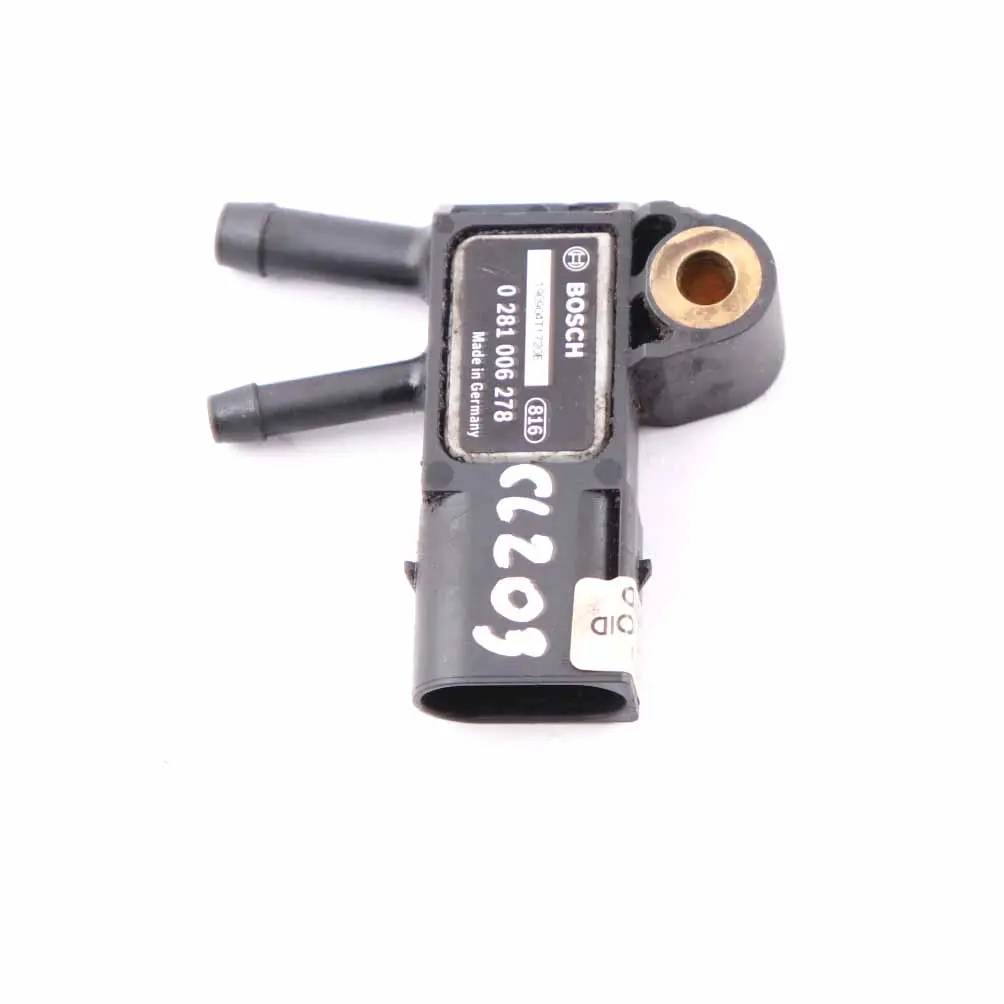 Mercedes CL203 Sensor de presión de escape - SKU 0281006278 - Número de pieza 0281006278