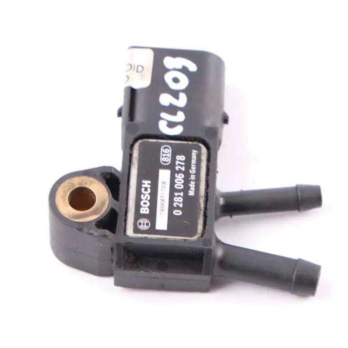 Capteur de pression d'échappement pour Mercedes CL203 à propos du numéro de pièce 0281006278 Mercedes CL203 Capteur de pression d'échappement - SKU 0281006278 - Numéro de pièce 0281006278