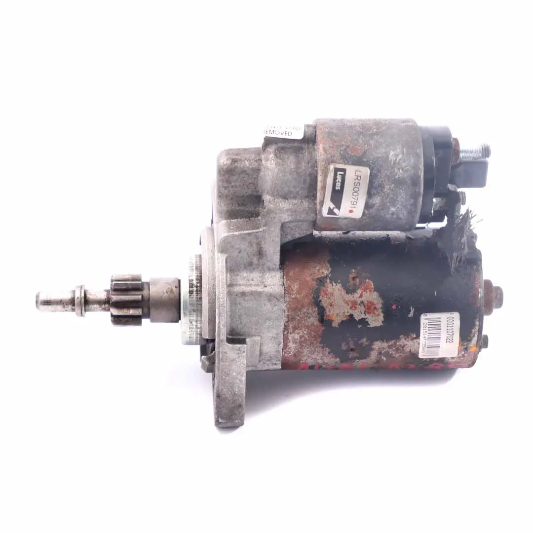 Starter Motor Engine Diesel Actuator Unit LRS00791 to Audi A3 8P with Part number 02A911023 Audi A3 8P Starter Motor Engine Diesel Actuator Unit LRS00791 - SKU 02A911023 - Part number 02A911023