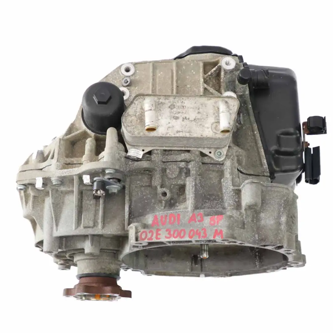 Gearbox DSG HFQ MWARRANTY to Audi A3 8P VW Golf 5 2.0 TDI Automatic with Part number 02E300043M Audi A3 8P VW Golf 5 2.0 TDI Automatic Gearbox DSG HFQ MWARRANTY - SKU 02E300043M - Part number 02E300043M