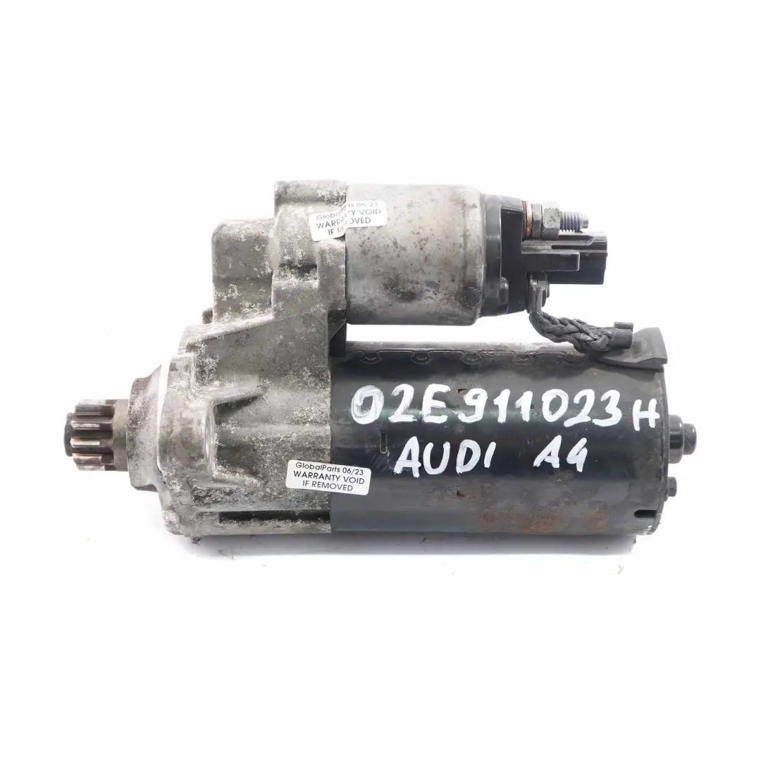 arranque Audi A3 Diesel para Motor de con número de pieza 02E911023H Motor de arranque Audi A3 Diesel - SKU 02E911023H - Número de pieza 02E911023H
