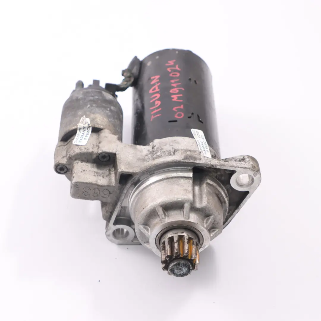 Motorino di avviamento Volkswagen VW Golf VI Passat B6 Tiguan Diesel per con numero di parte 02M911024 Motorino di avviamento Volkswagen VW Golf VI Passat B6 Tiguan Diesel - SKU 02M911024 - Numero di parte 02M911024