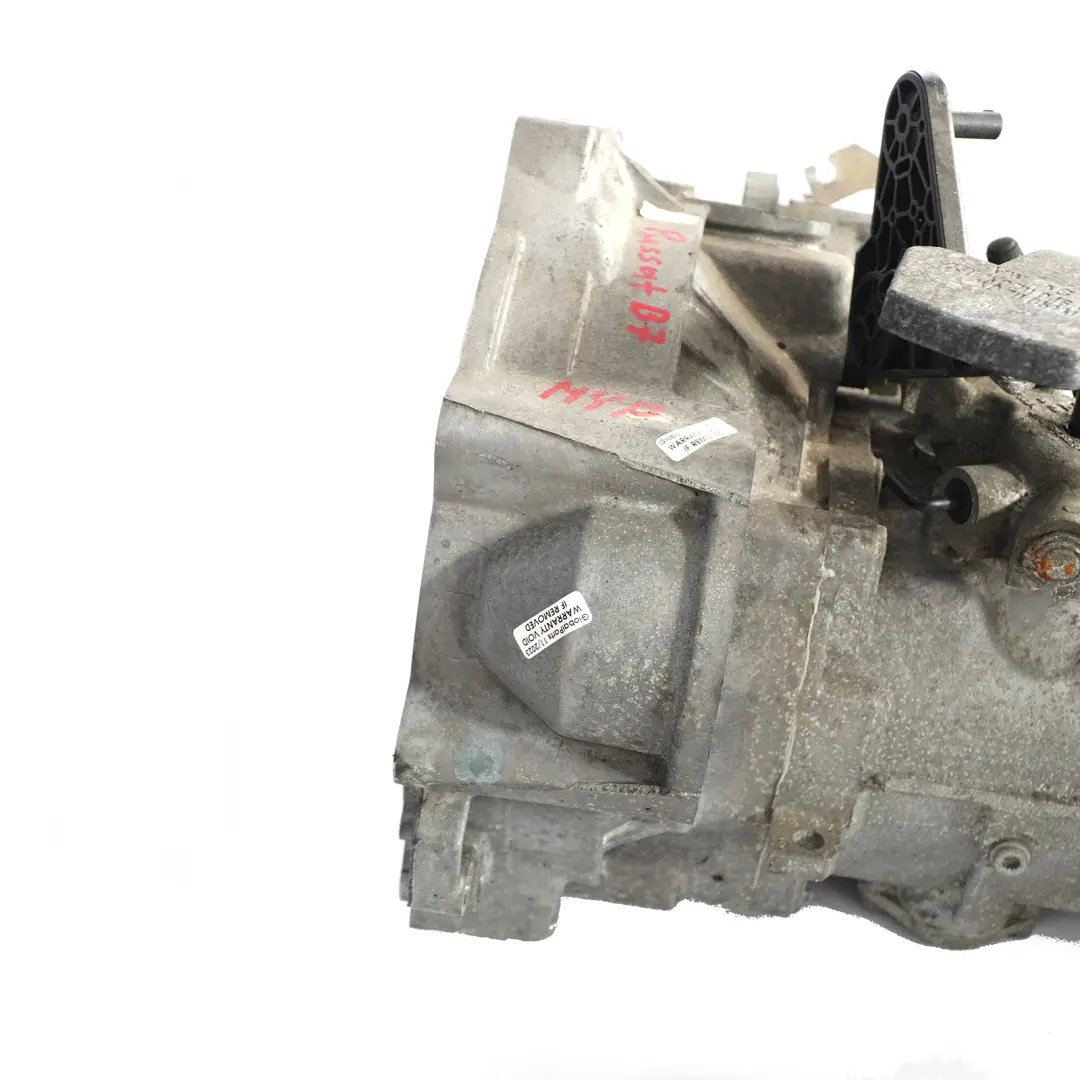 Schalt Getriebe 6 Gang MYP GARANTIE für VW Volkswagen Passat B7 1.6 TDI mit Teilenummer 02S300047M VW Volkswagen Passat B7 1.6 TDI Schalt Getriebe 6 Gang MYP GARANTIE - SKU 02S300047M - Teilenummer 02S300047M