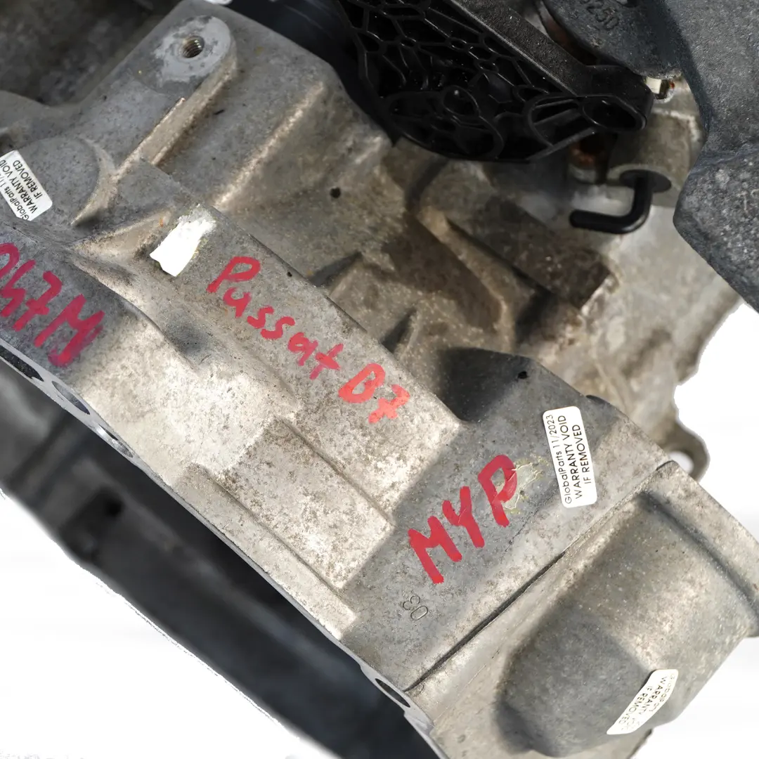 Skrzynia Biegów MYP do Volkswagen Passat B7 1.6 TDI o numerze 02S300047M Volkswagen Passat B7 1.6 TDI Skrzynia Biegów MYP - SKU 02S300047M - Numer Części 02S300047M