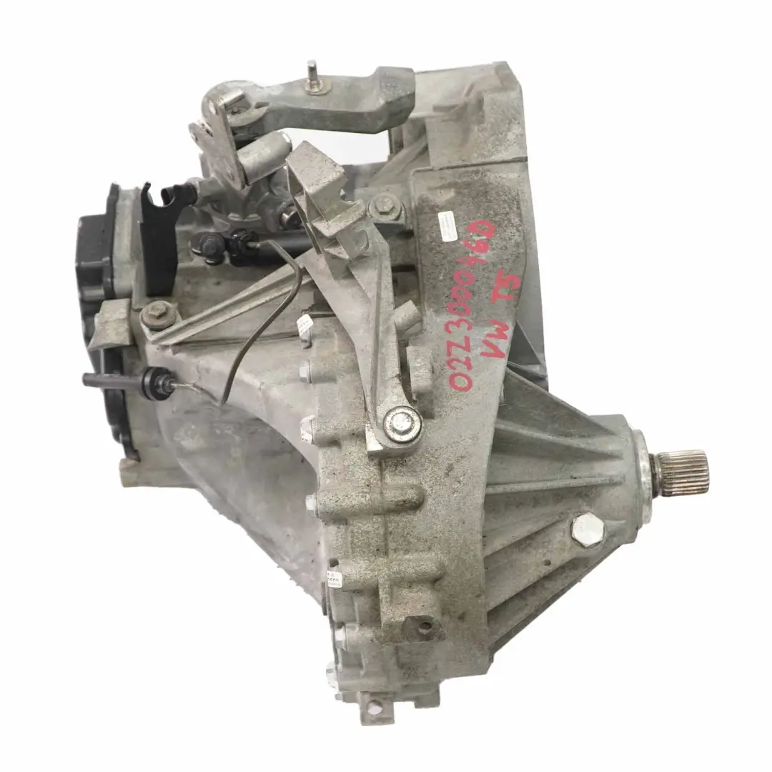 Manual Gearbox Volkswagen VW Transporter T5 1.9 TDI JQT 5 Speed WARRANTY - SKU 02Z300046D - Part number 02Z300046D