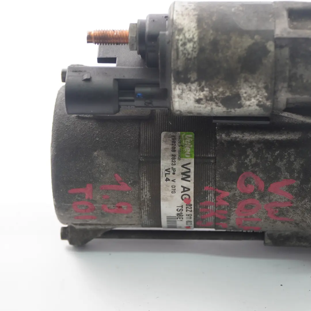 Volkswagen VW Golf V 1.9 TDI Diesel Motore Unità di avviamento - SKU 02Z911023H - Numero di parte 02Z911023H