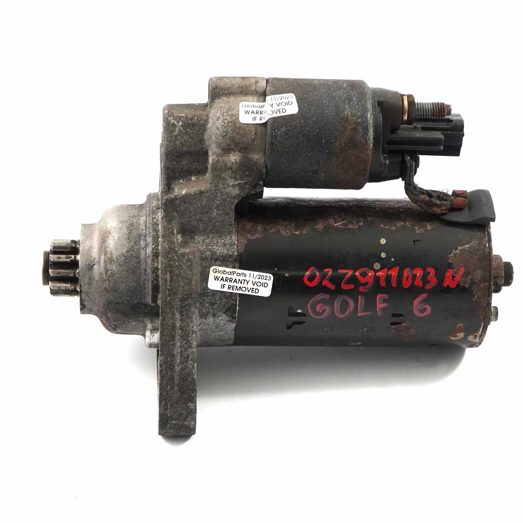 Volkswagen VW Golf VI 1.6TDI 2.0 TDI Diesel Engine Starter Motor 02Z911023N