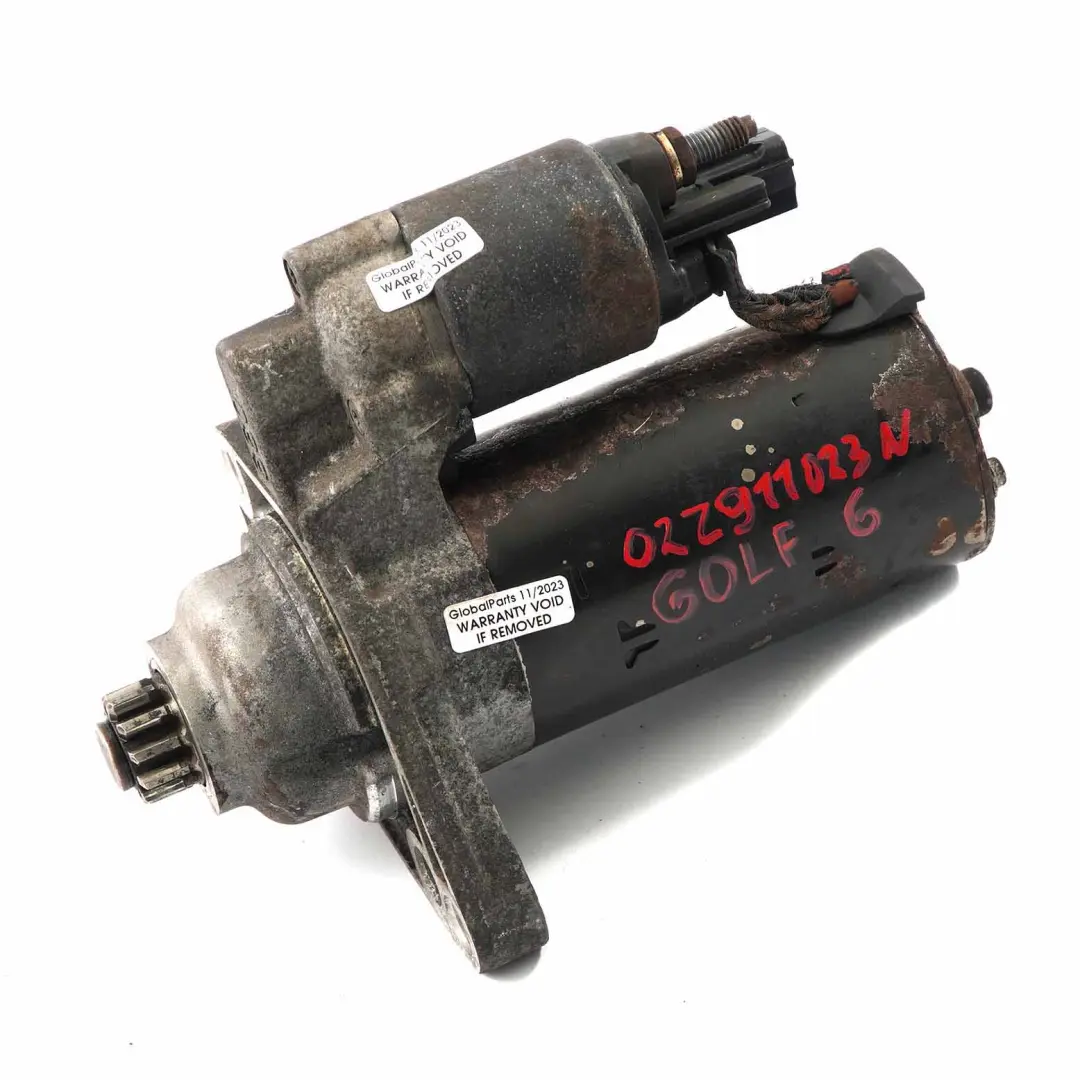 1.6TDI 2.0 TDI Diesel Rozrusznik Silnika do Volkswagen VW Golf VI o numerze 02Z911023N Volkswagen VW Golf VI 1.6TDI 2.0 TDI Diesel Rozrusznik Silnika - SKU 02Z911023N - Numer Części 02Z911023N