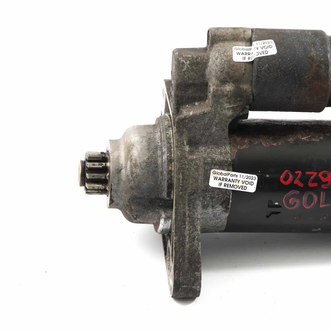 Volkswagen VW Golf VI Motor De Arranque 1.6TDI 2.0 TDI Diesel - SKU 02Z911023N - Número de pieza 02Z911023N