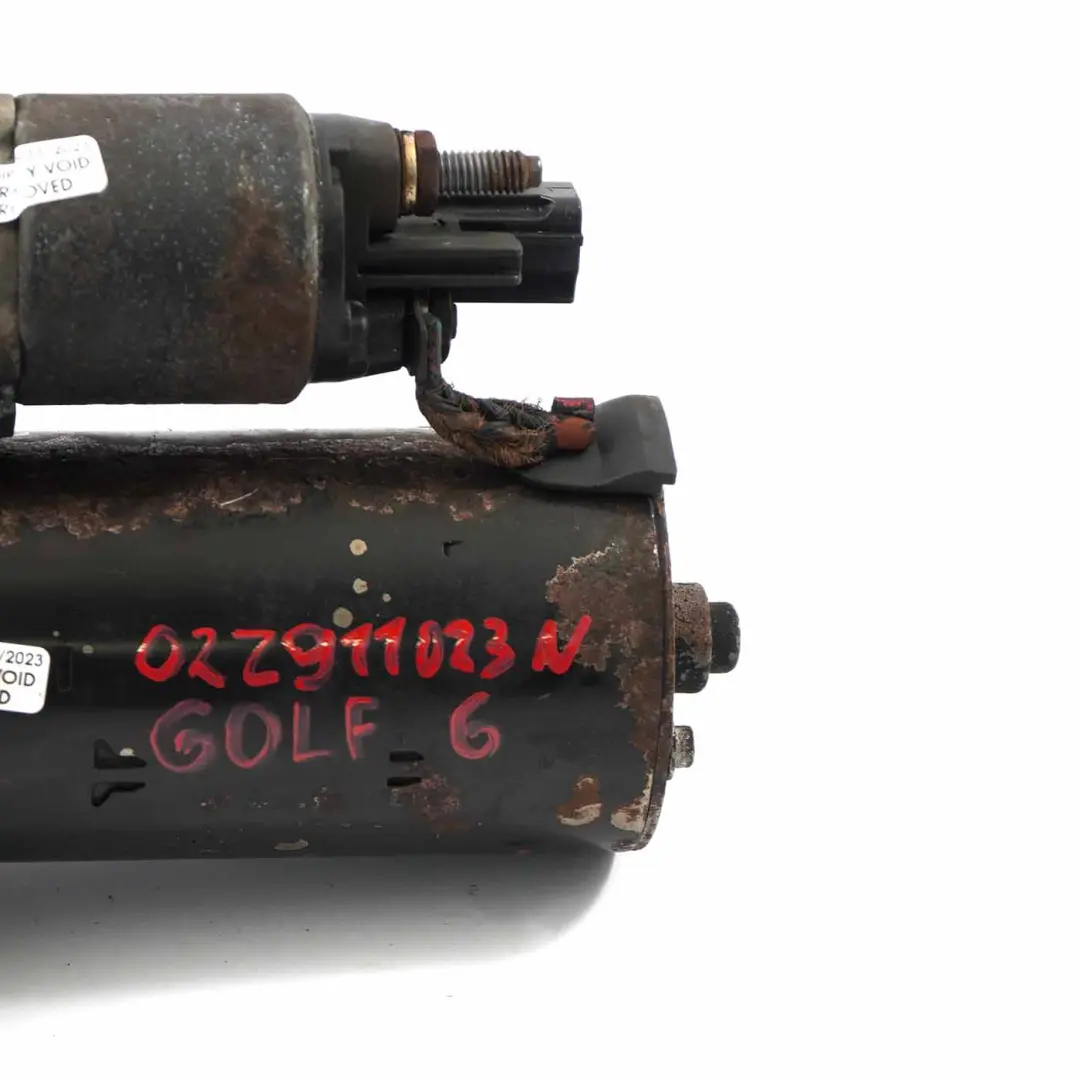 1.6TDI 2.0 TDI Diesel Engine Starter Motor Volkswagen VW Golf VI - SKU 02Z911023N - Part number 02Z911023N
