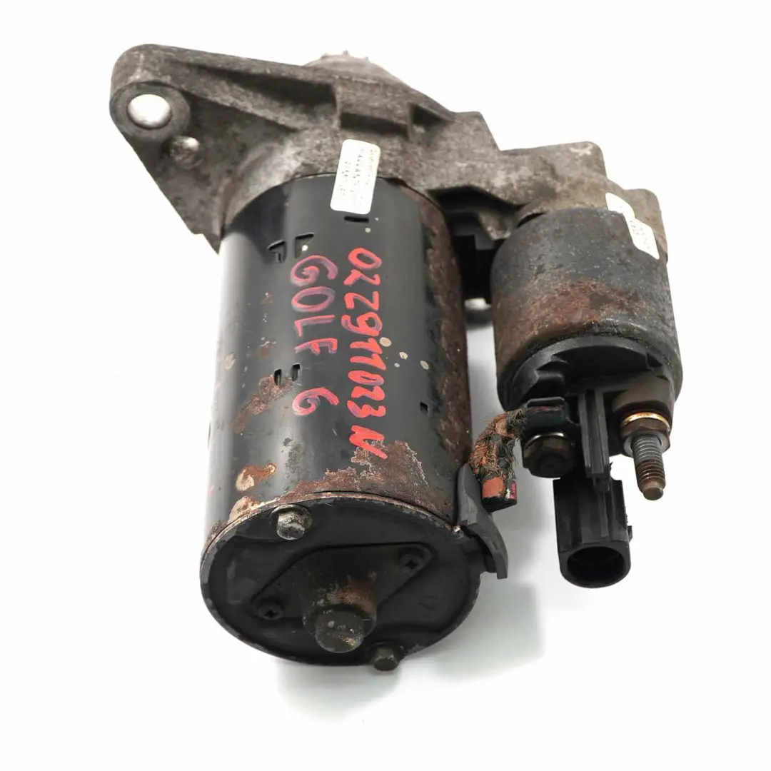 1.6TDI 2.0 TDI Diesel Engine Starter Motor Volkswagen VW Golf VI - SKU 02Z911023N - Part number 02Z911023N