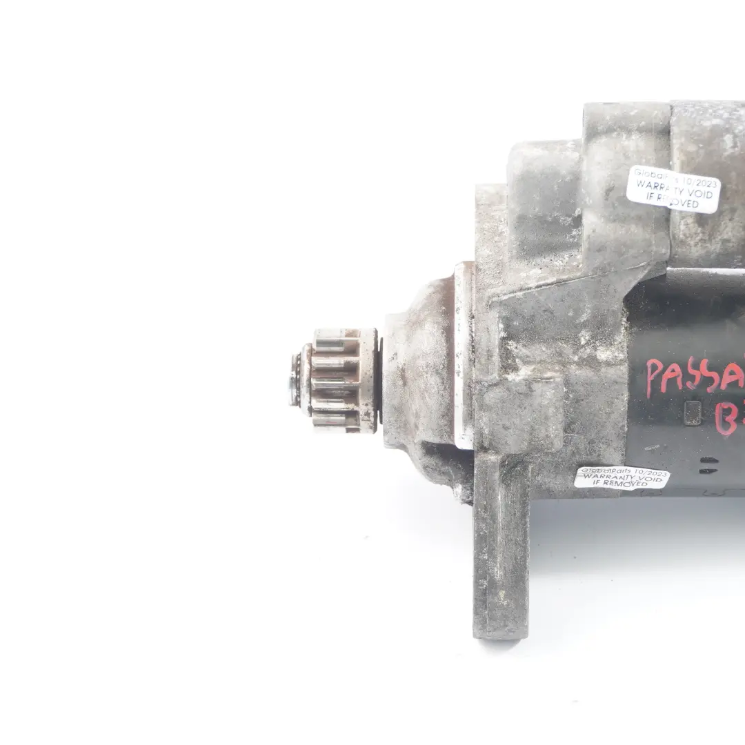 VW Volkswagen Passat B7 TDI Diesel Moteur de démarrage - SKU 02Z911024H - Numéro de pièce 02Z911024H
