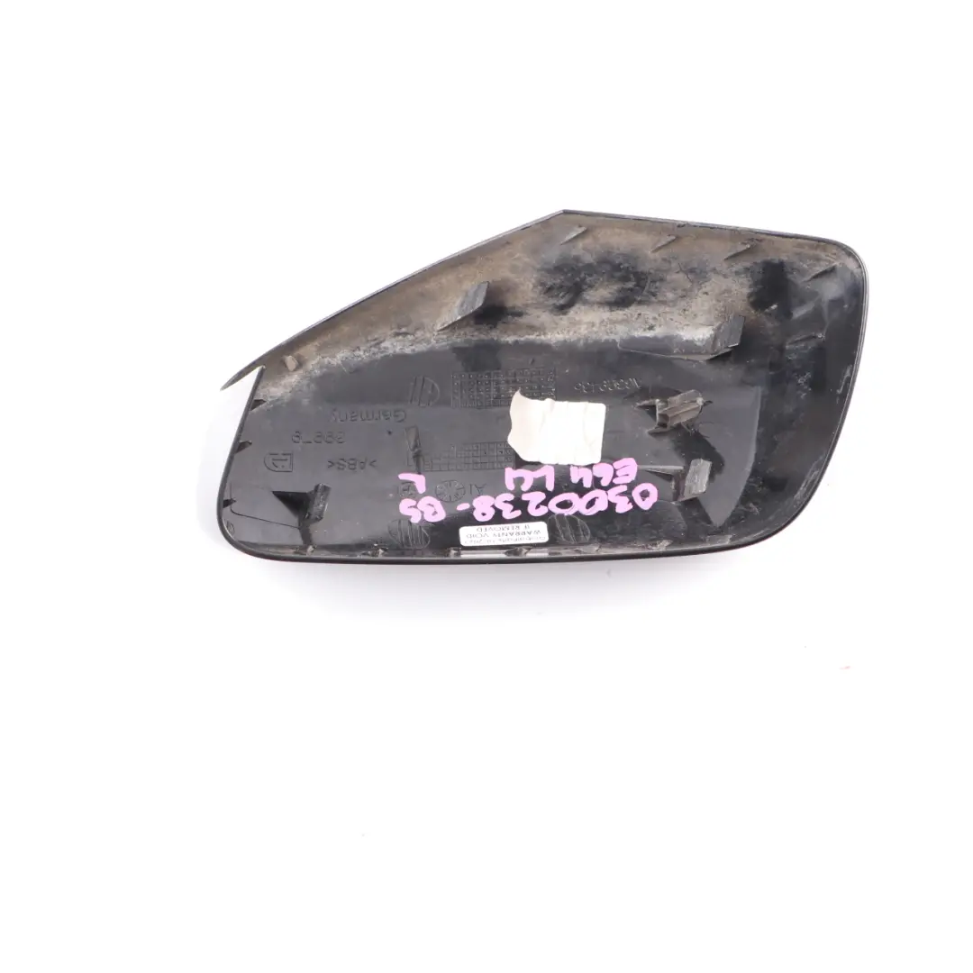 Mirror Cover Left N/S Cap Casing Housing Black Sapphire -475 to BMW E60 E61 LCI with Part number 0300238 BMW E60 E61 LCI Mirror Cover Left N/S Cap Casing Housing Black Sapphire -475 - SKU 0300238-BS - Part number 0300238