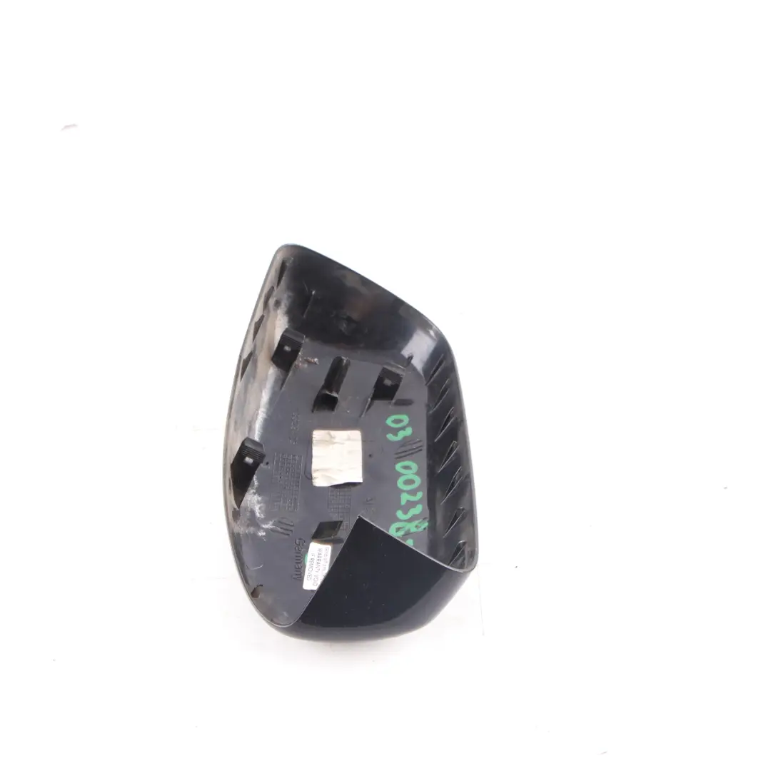 BMW 5 er E60 E61 Spiegel Abdeckung Verkleidung Links Carbonschwarz Metallic 416 - SKU 0300238-CAR - Teilenummer 0300238
