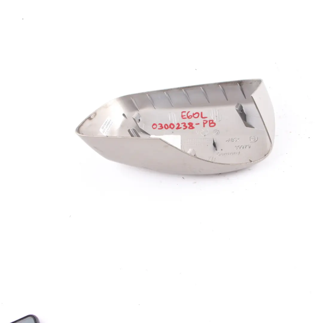  Wing Mirror Cover BMW E60 E61 Left N/S Cap Casing Housing Platinum Bronze - A53 - SKU 0300238-PB - Part number 0300238