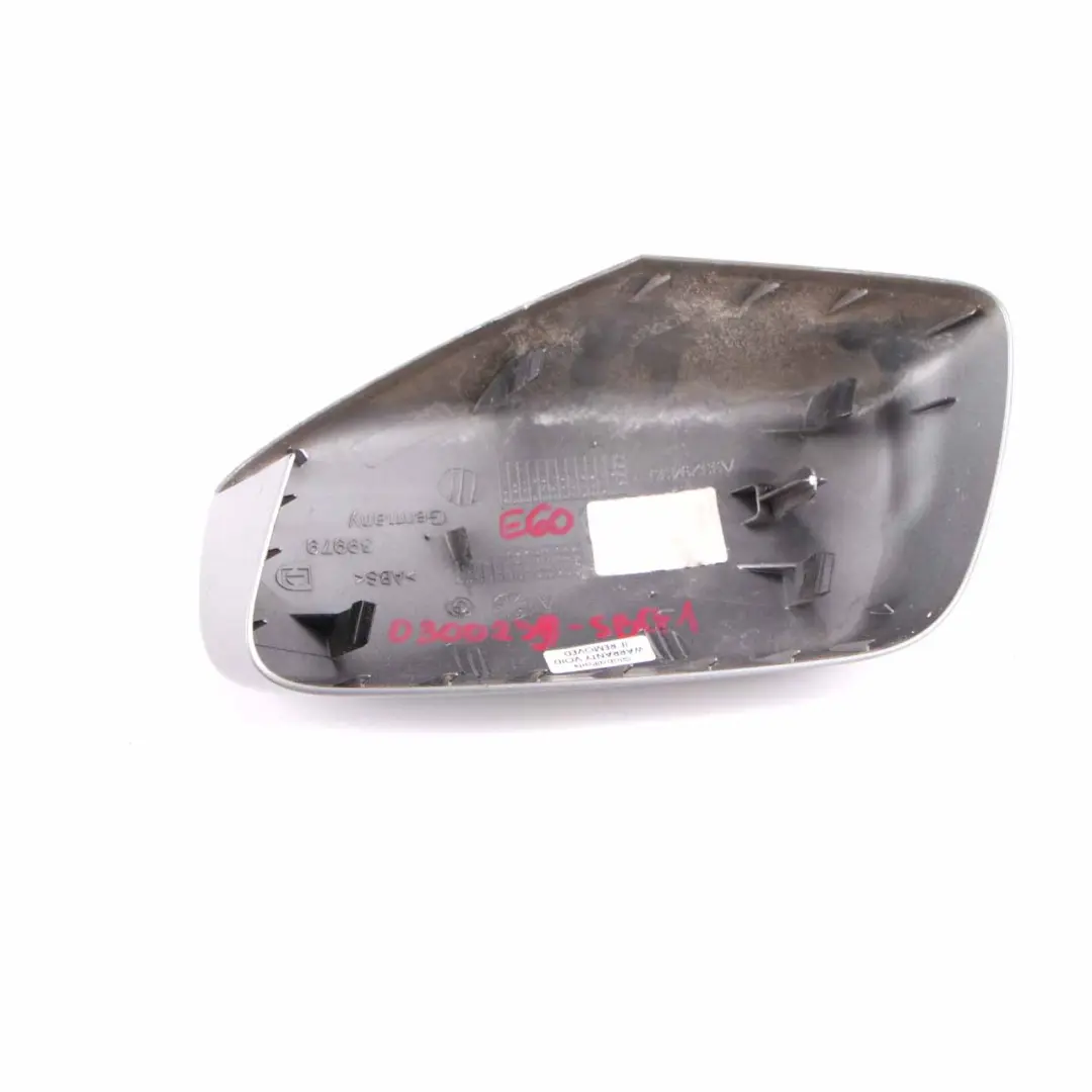  Copri specchietto retrovisore BMW E60 E61 Sinistro Cap Silbergrau Grigio A08 - SKU 0300238-SBG1 - Numero di parte 0300238