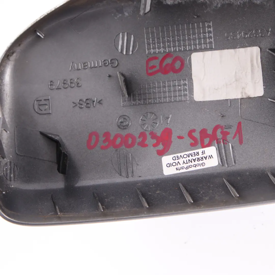 Obudowa Lusterka Lewa Silver Grey A08 do BMW E60 E61 o numerze 0300238 BMW E60 E61 Obudowa Lusterka Lewa Silver Grey A08 - SKU 0300238-SBG1 - Numer Części 0300238