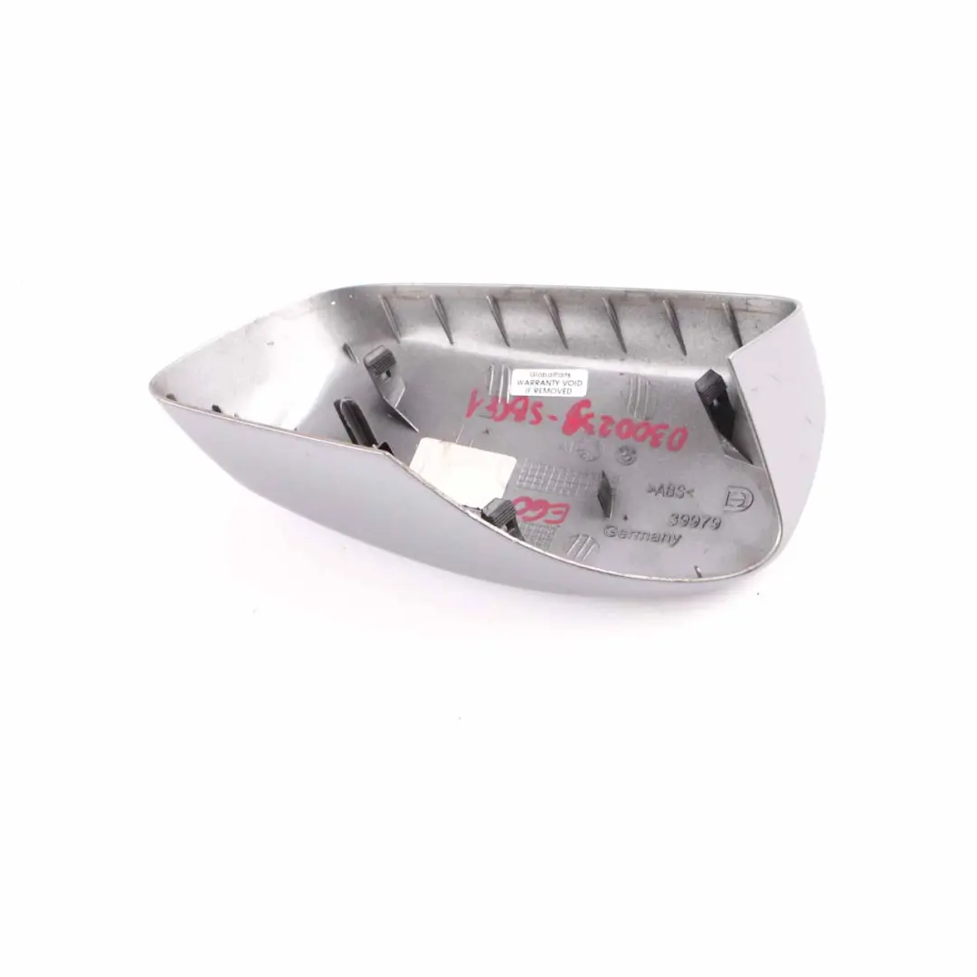  Wing Mirror Cover BMW E60 E61 Left N/S Cap Silbergrau Silver Grey A08 - SKU 0300238-SBG1 - Part number 0300238