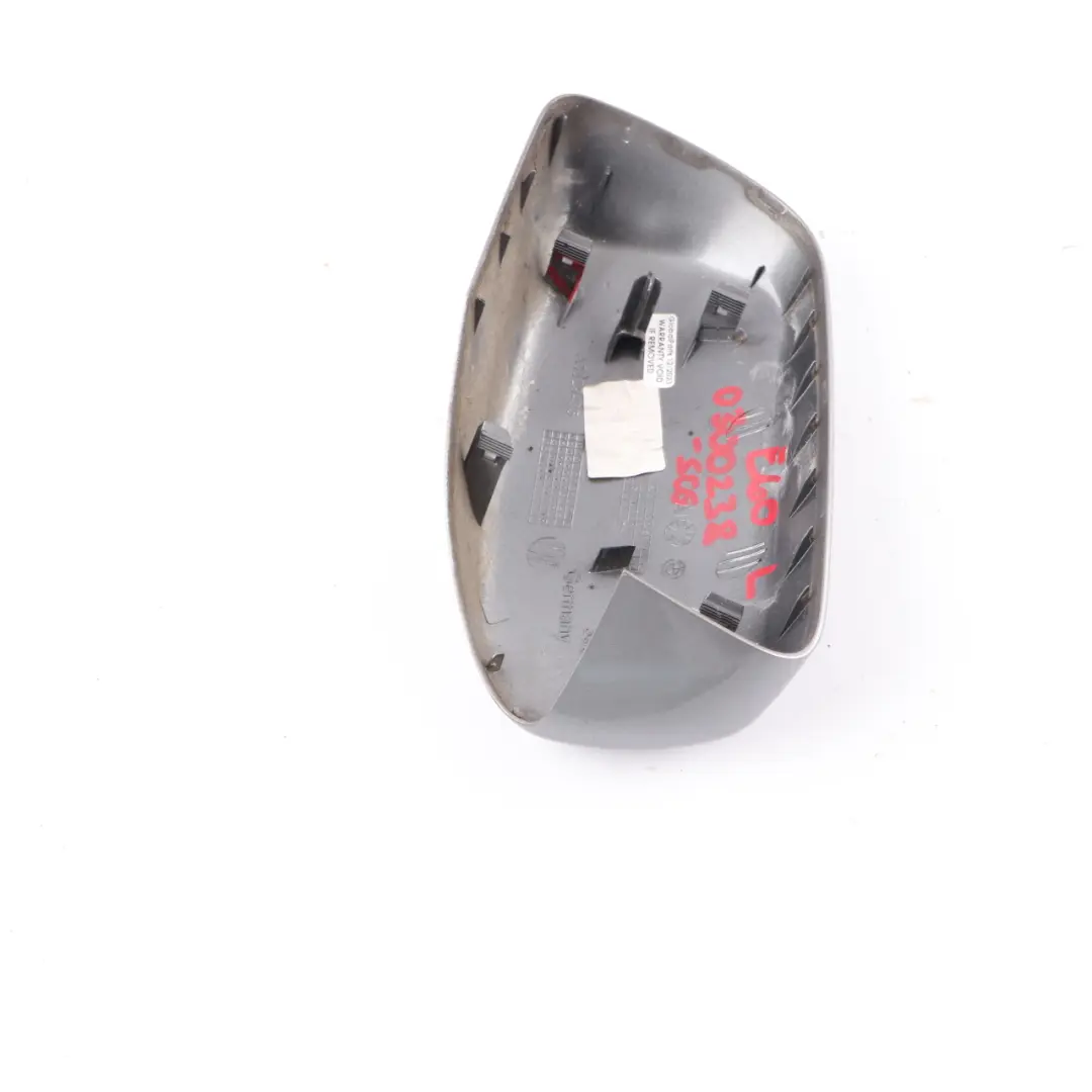 Left N/S Cover Cap Wing Mirror Spacegrau Space Grey A52 to BMW 5 E60 E61 with Part number 0300238 BMW 5 E60 E61 Left N/S Cover Cap Wing Mirror Spacegrau Space Grey A52 - SKU 0300238-SCG - Part number 0300238