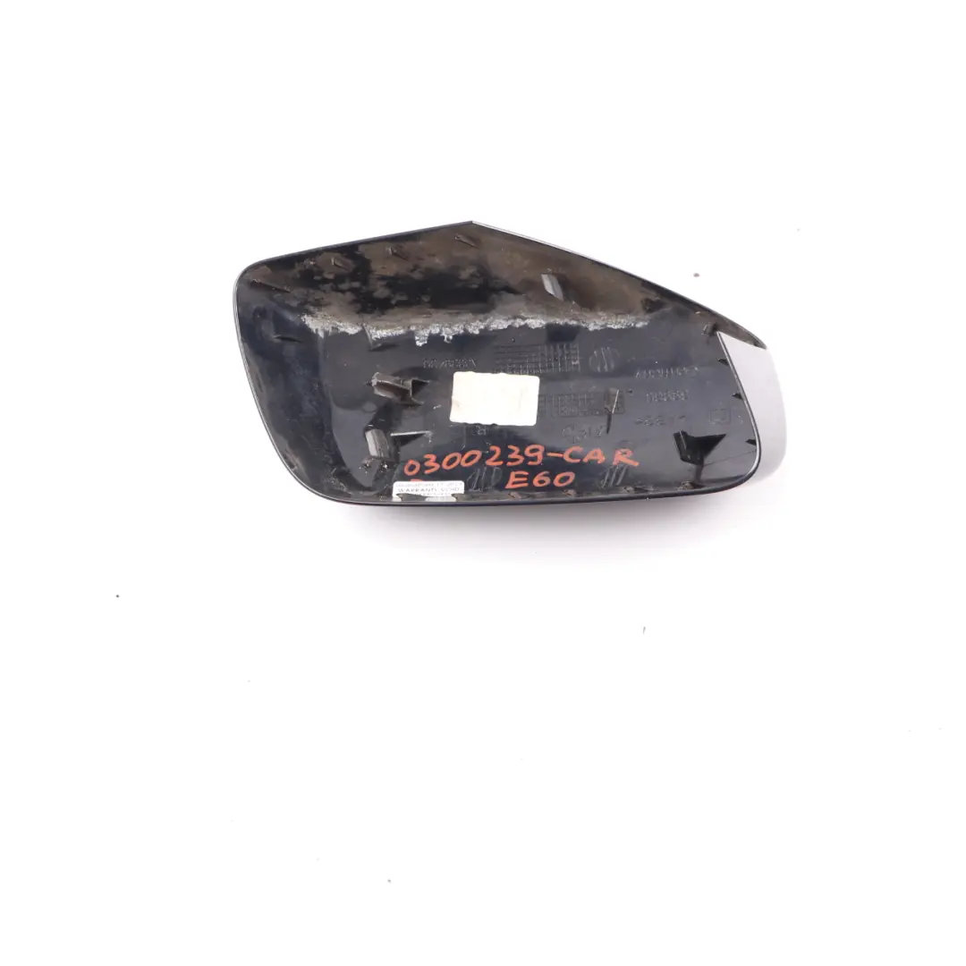 Wing Mirror BMW E60 E61 Right Cap Casing Carbonschwarz Carbon Black 416 to Cover with Part number 0300239 Cover Wing Mirror BMW E60 E61 Right Cap Casing Carbonschwarz Carbon Black 416 - SKU 0300239-CAR - Part number 0300239