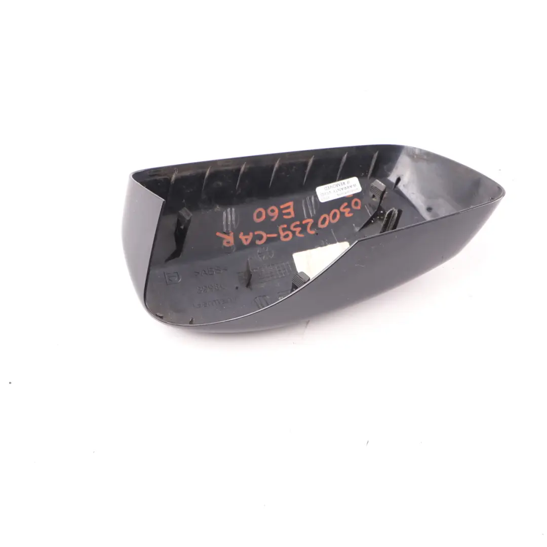 Wing Mirror BMW E60 E61 Right Cap Casing Carbonschwarz Carbon Black 416 to Cover with Part number 0300239 Cover Wing Mirror BMW E60 E61 Right Cap Casing Carbonschwarz Carbon Black 416 - SKU 0300239-CAR - Part number 0300239