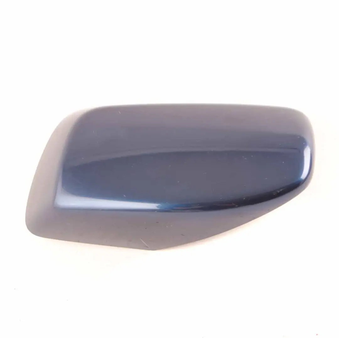 Wing Mirror Cover BMW E60 E61 Right O/S Cap Casing Tiefseeblau Deep Sea Blue A76 to with Part number 0300239 Wing Mirror Cover BMW E60 E61 Right O/S Cap Casing Tiefseeblau Deep Sea Blue A76 - SKU 0300239-DSB - Part number 0300239