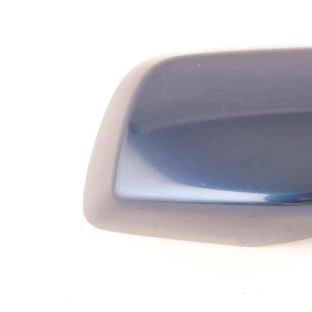 Wing Mirror Cover BMW E60 E61 Right O/S Cap Casing Tiefseeblau Deep Sea Blue A76 to with Part number 0300239 Wing Mirror Cover BMW E60 E61 Right O/S Cap Casing Tiefseeblau Deep Sea Blue A76 - SKU 0300239-DSB - Part number 0300239