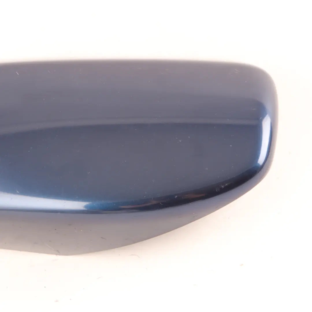 Wing Mirror Cover BMW E60 E61 Right O/S Cap Casing Tiefseeblau Deep Sea Blue A76 to with Part number 0300239 Wing Mirror Cover BMW E60 E61 Right O/S Cap Casing Tiefseeblau Deep Sea Blue A76 - SKU 0300239-DSB - Part number 0300239