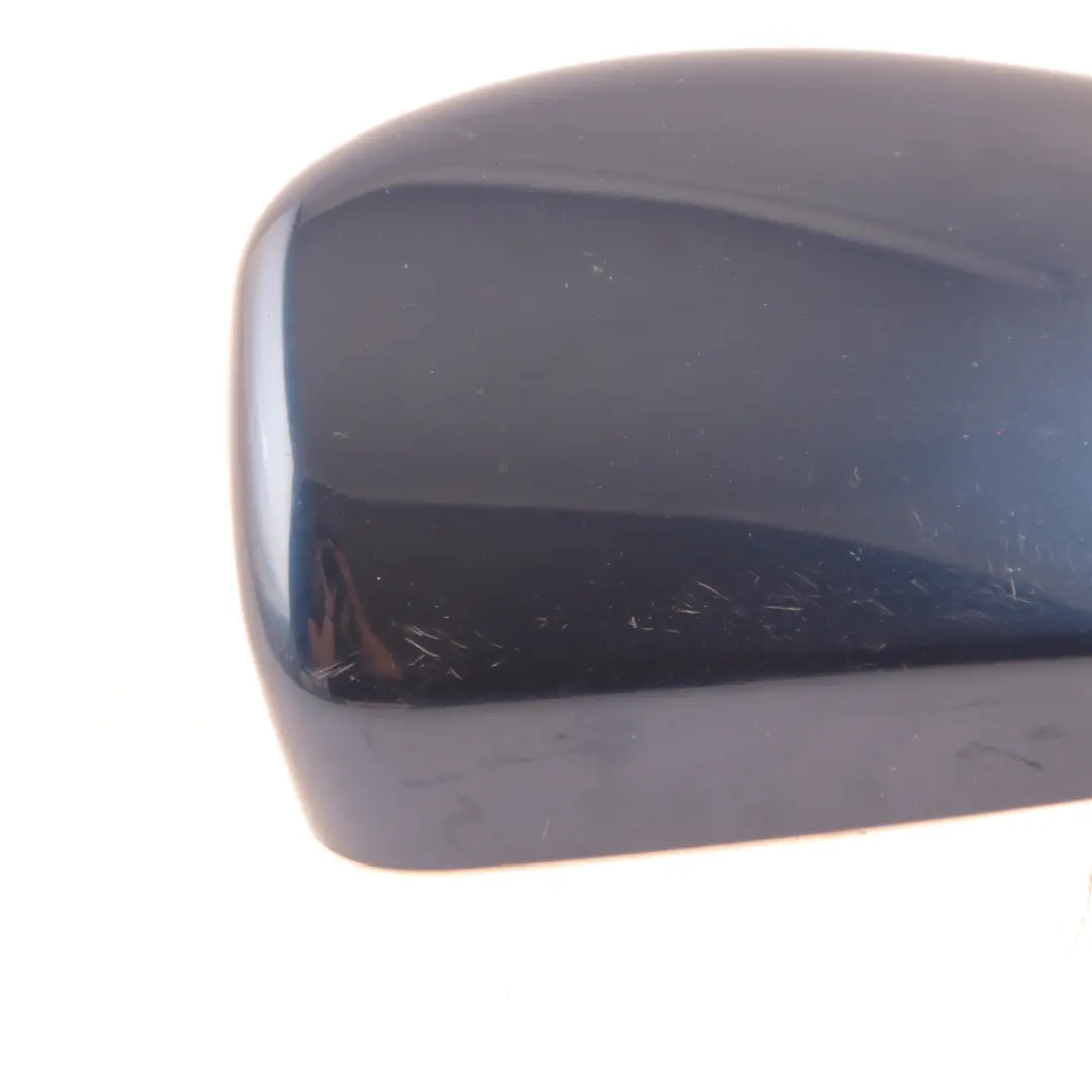 Wing Mirror Cover BMW E60 E61 Right O/S Cap Casing Tiefseeblau Deep Sea Blue A76 to with Part number 0300239 Wing Mirror Cover BMW E60 E61 Right O/S Cap Casing Tiefseeblau Deep Sea Blue A76 - SKU 0300239-DSB - Part number 0300239