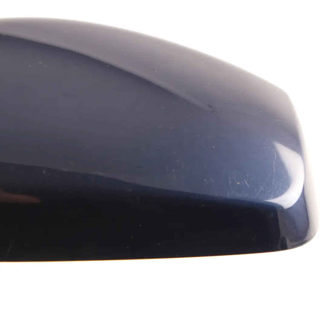 Wing Mirror Cover BMW E60 E61 Right O/S Cap Casing Tiefseeblau Deep Sea Blue A76 to with Part number 0300239 Wing Mirror Cover BMW E60 E61 Right O/S Cap Casing Tiefseeblau Deep Sea Blue A76 - SKU 0300239-DSB - Part number 0300239